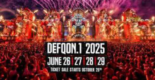 Defqon weekend tickets 2025 stuks, Tickets en Kaartjes, Evenementen en Festivals, Twee personen