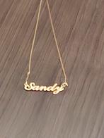 14K Gouden Naamketting - 45 cm, Ophalen, Met hanger, Nieuw, Goud