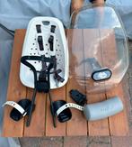 Thule Yepp mini white fietsstoeltje, Fietsen en Brommers, Fietsaccessoires | Fietsstoeltjes, Ophalen, Gebruikt