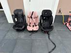 3 Autostoelen met Isofix - Verstelbaar, Ophalen of Verzenden, Gebruikt, Verstelbare rugleuning, Isofix