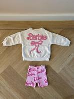 Setje van biker short + sweater, Barbie, Zara, maat 86 / 92, Meisje, Ophalen of Verzenden, Zo goed als nieuw, Zara