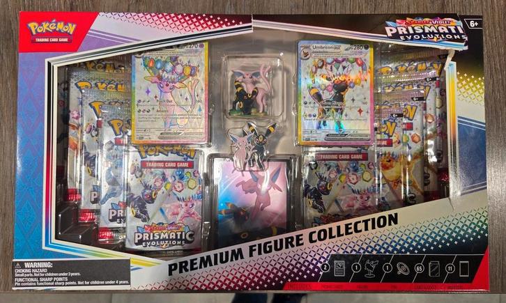 Prismatic Evolution Premium Figure Collection,scheur in doos, Hobby en Vrije tijd, Verzamelkaartspellen | Pokémon, Nieuw, Ophalen of Verzenden