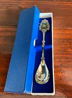 Verzilverde sierlijke bewerkte theelepel in doosje Epe, Antiek en Kunst, Ophalen of Verzenden