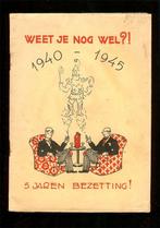 Weet je nog wel? 1940-1945 - 5 jaar bezetting in gedichten, Boeken, Ophalen of Verzenden, Tweede Wereldoorlog, Gelezen, Overige onderwerpen