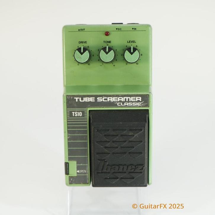 Ibanez TS10 Tube Screamer Overdrive (s/n 458953, Vintage, Ma, Muziek en Instrumenten, Effecten, Ophalen of Verzenden