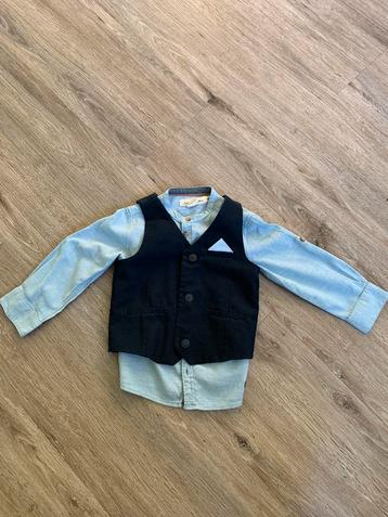 Blouse met gilet maat 98 beschikbaar voor biedingen