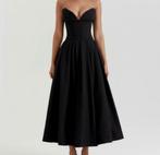 Elegante zwarte corset jurk, Ophalen, Zwart, Maat 42/44 (L), Zo goed als nieuw