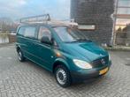 NETTE MB Vito 2.1 CDI 109 2009 APK EEN EIGENAAR 151439 KM, Achterwielaandrijving, Zwart, Bedrijf, Euro 4