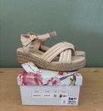 Nieuwe Claudia Ghizzani beige espadrille sandalen, Claudia Ghizzani, Beige, Nieuw, Sandalen of Muiltjes