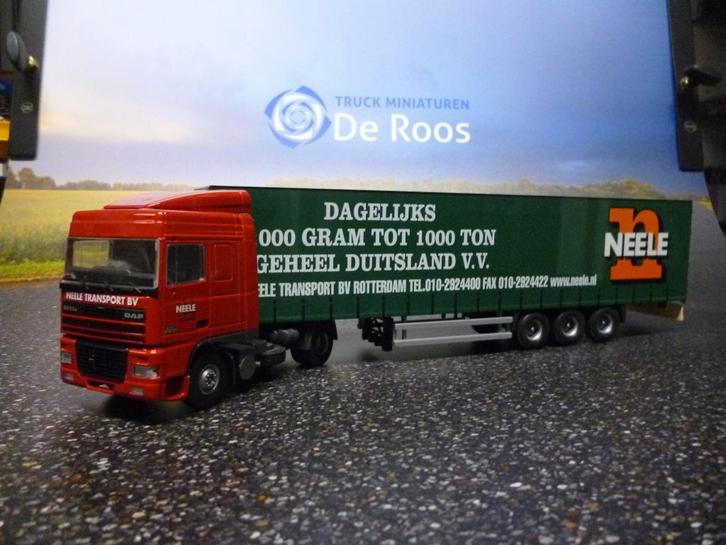 Tekno DAF XF 95 Neele Transport, Hobby en Vrije tijd, Modelauto's | 1:50, Zo goed als nieuw, Bus of Vrachtwagen, Tekno, Ophalen of Verzenden