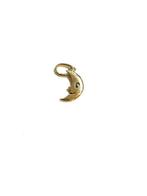 14k gouden hanger in de vorm van een halve maan, Sieraden, Tassen en Uiterlijk, Kettinghangers, Overige voorstellingen, ., Ophalen of Verzenden