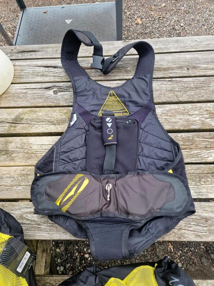 GUL Evolution 2 Trapeze Harnas - Zwart/Geel, Watersport en Boten, Watersportkleding, Zo goed als nieuw, Overige typen, Dame of Heer