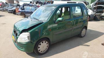 Opel Agila 2001 1.2 16v Z12XE Groen Z369 onderdelen beschikbaar voor biedingen