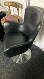 Design stoelen Talia Musterring leer met RVS draaivoet, Huis en Inrichting, Ophalen, Gebruikt, Leer