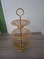 Prachtige metalen fruitmand, etagere, 60 cm hoog., Huis en Inrichting, Ophalen, Zo goed als nieuw