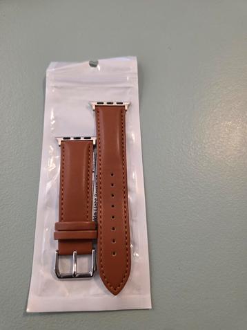 Te koop nieuwe apple watch horlogeband ,brown leather (40mm) beschikbaar voor biedingen