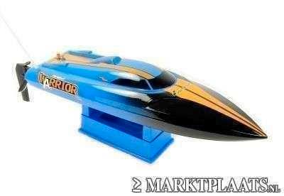 Speedboot-RC V-Boot Warrior 2,4 GHz 42cm RTR, Hobby en Vrije tijd, Modelbouw | Radiografisch | Overige, Nieuw, Ophalen of Verzenden