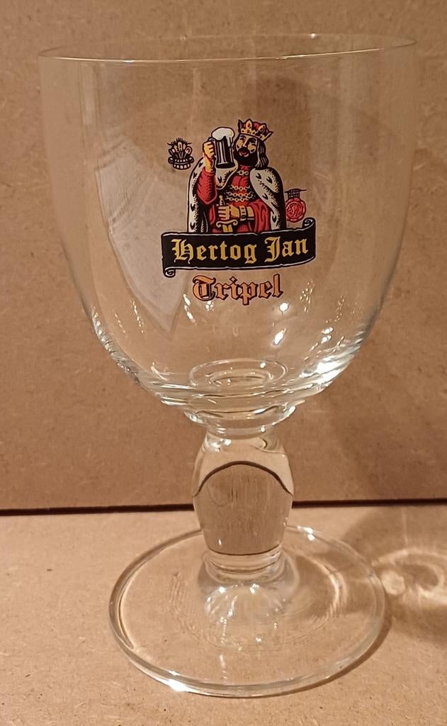 Hertog Jan bierglas., Ophalen of Verzenden, Zo goed als nieuw, Glas of Glazen, Hertog Jan