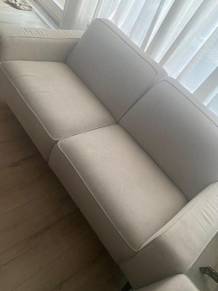 2 Bankstellen - Zo goed als nieuw!, Huis en Inrichting, Banken | Bankstellen, Zo goed als nieuw, Rechte bank, Driepersoons, 200 tot 250 cm