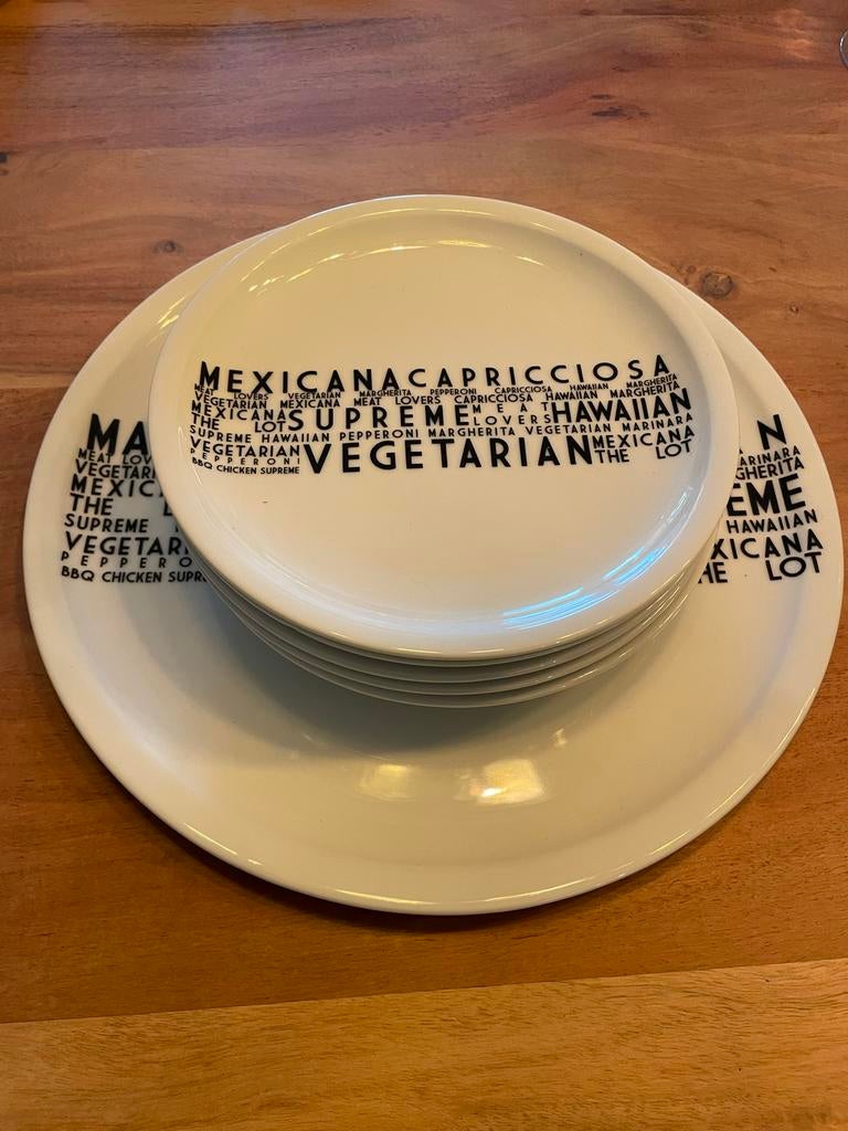 Salt & Pepper Pizzaborden Set - Nieuw!, Huis en Inrichting, Keramiek, Nieuw, Ophalen of Verzenden, Bord(en)