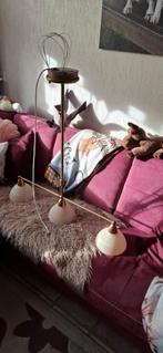 Hanglamp voor boven de eettafel te verstellen, Huis en Inrichting, Lampen | Hanglampen, Ophalen, Gebruikt, 50 tot 75 cm, Klassiek