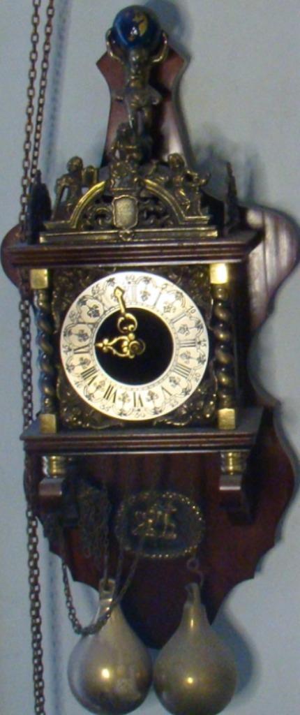 Antieke zaanse klok, Antiek en Kunst, Antiek | Klokken, Ophalen of Verzenden