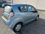 Chevrolet Spark 1.0 2012 Nieuwe apk, niuwe remmen, lage km, Voorwielaandrijving, Stof, 4 cilinders, Blauw