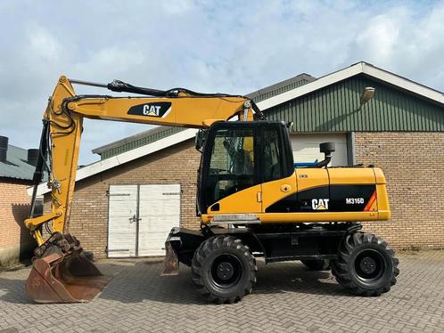 Caterpillar M316D (bj 2008), Zakelijke goederen, Machines en Bouw | Kranen en Graafmachines, Graafmachine