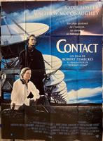 Contact (1997) - Jodie Foster - Originele filmposter, Verzamelen, Ophalen of Verzenden, A1 t/m A3, Film en Tv, Rechthoekig Staand