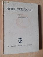HERINNERINGEN W Schippers, Boeken, Ophalen of Verzenden, Gelezen