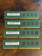 HP / Micron 16GB (4x4GB) DDR3 PC3-12800U 16000MHz, Gebruikt, DDR3, Ophalen of Verzenden, Desktop