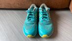 Hardloopschoenen maat 34 neon geel en aqaublauw, Gebruikt, Hardloopschoenen, Hardlopen, Ophalen