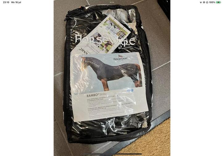 Horseware rambo slinky full body, Dieren en Toebehoren, Paarden en Pony's | Dekens en Dekjes, Nieuw, Deken, Ophalen of Verzenden