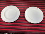 Kutahya porselein borden – 6 platte + 1 diep ️, Gebruikt, Ophalen of Verzenden, Bord(en), Effen