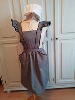 Carnaval Boeren Schort met Mutsje, Maat 38/40 (M), Ophalen of Verzenden, Zo goed als nieuw, Knielengte