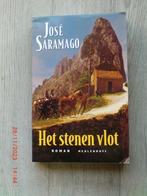 José Saramago - Het stenen vlot (i.z.g.st.), Gelezen, Ophalen of Verzenden