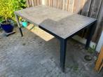 Tuintafel, Ophalen, Gebruikt, Rechthoekig, Aluminium