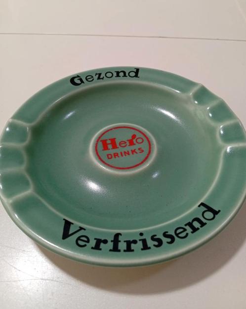 HERO frisdrank midcentury asbak Maastricht P.regout., Antiek en Kunst, Curiosa en Brocante, Ophalen of Verzenden