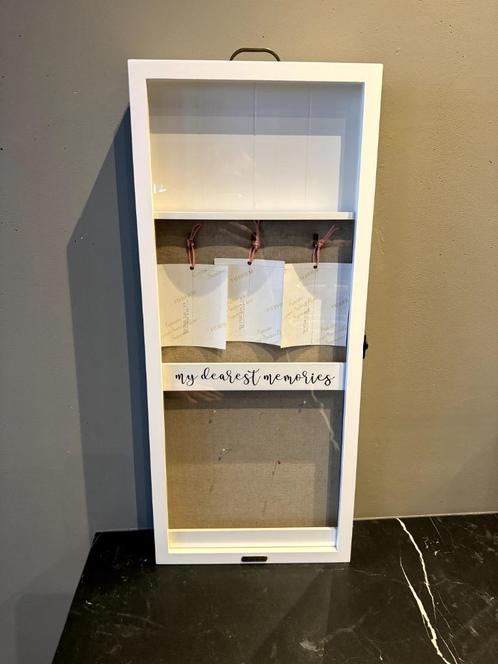 Riviera Maison vitrinekast, Huis en Inrichting, Kasten | Vitrinekasten, Zo goed als nieuw, Minder dan 100 cm, Minder dan 50 cm