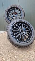 19 inch zwarte velgen 5x108, Auto-onderdelen, Banden en Velgen, 19 inch, Gebruikt, Velg(en), Ophalen of Verzenden