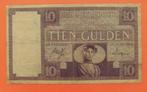 Bankbiljet 10 gulden 1932 Zeeuws Meisje, cat. PL35.d2 / 39-5, Verzenden, 10 gulden, Los biljet