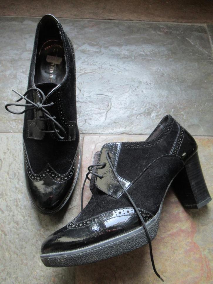 TAMARIS Dames SCHOENEN maat 41 zwart lakleer 8 cm hak nieuw, Kleding | Dames, Schoenen, Nieuw, Schoenen met hoge hakken, Zwart
