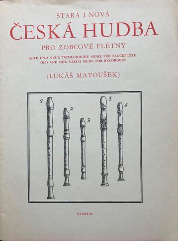NIEUWE  en OUDE TJECHISCHE MUZIEK voor blokfluitensemble beschikbaar voor biedingen