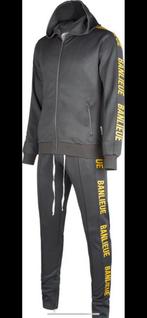 Banlieue Trainingspak Grijs/geel maat M, Kleding | Heren, Ophalen of Verzenden, Nieuw, Maat 48/50 (M), Grijs