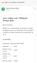 Tickets, Tickets en Kaartjes, Kortingen en Cadeaubonnen, Twee personen, Overige soorten, Overige typen