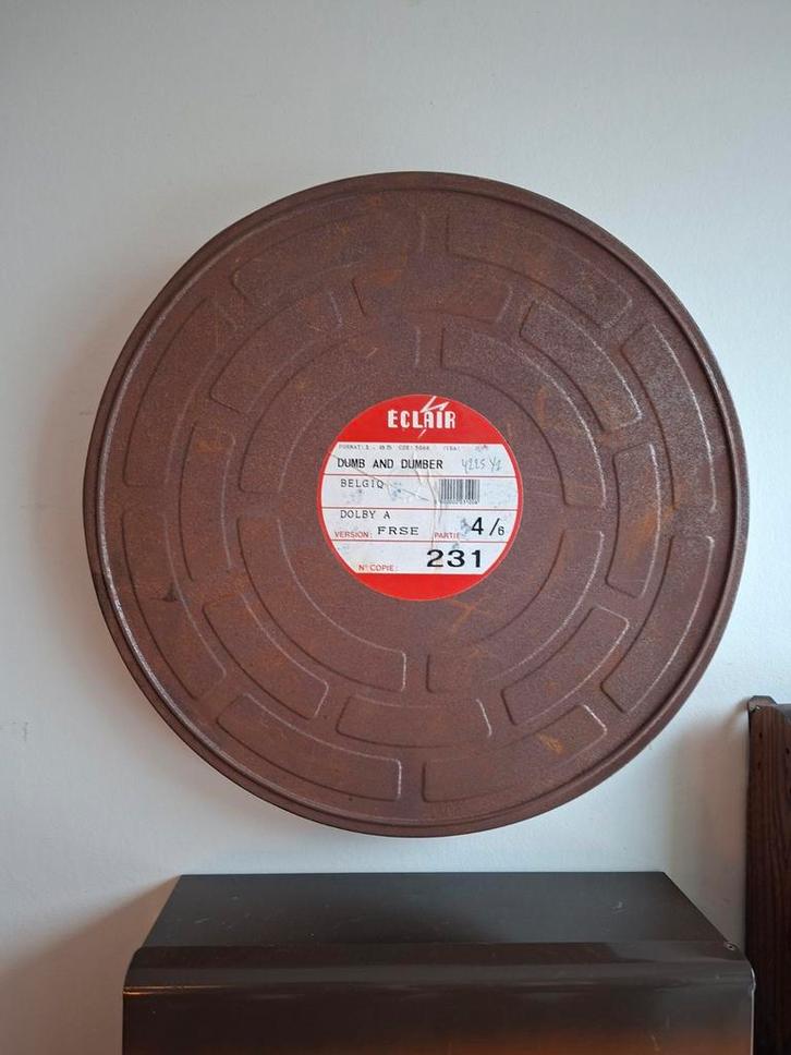 Oud Filmblik 'Dumb and Dumber', Antiek en Kunst, Antiek | Woonaccessoires, Ophalen of Verzenden