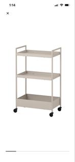Ikea Nissafors Trolley - Beige, Ophalen, Zo goed als nieuw
