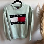 Tommy jeans trui sweater mintgroen, Ophalen of Verzenden, Zo goed als nieuw, Maat 36 (S), Groen