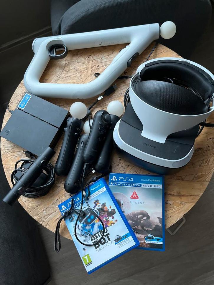 PlayStation VR Compleet + Games & Accessoires, Spelcomputers en Games, Spelcomputers | Sony PlayStation Consoles | Accessoires