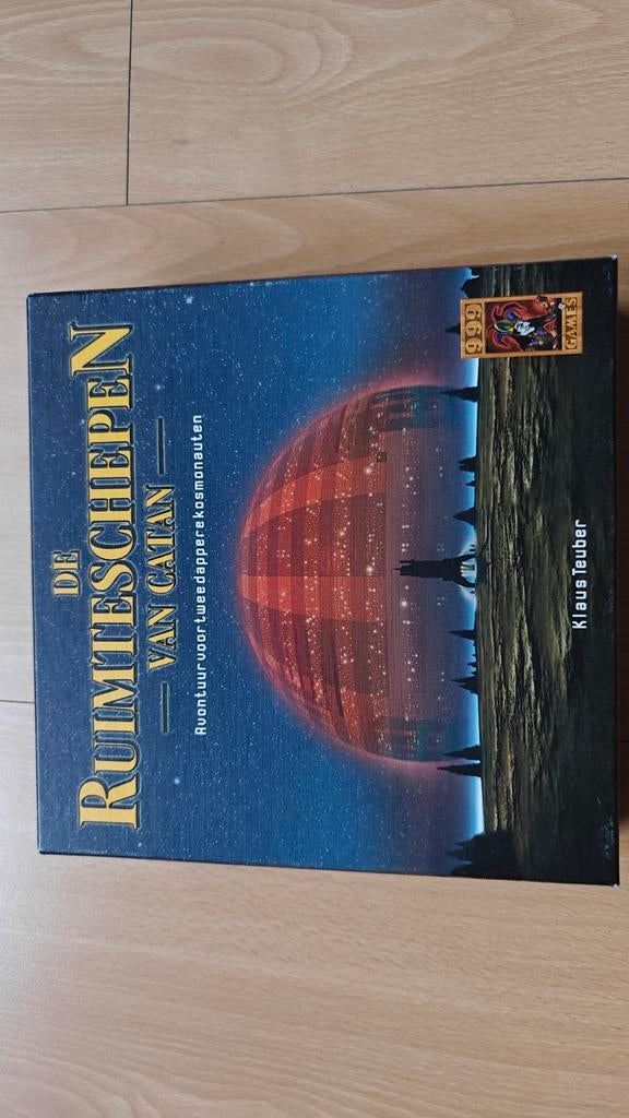 Ruimtevaarders van Catan - Bordspel, Drie of vier spelers, Ophalen of Verzenden, Zo goed als nieuw, 999 Games